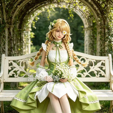 蛋仔cos服转校生海瑟春日连衣裙cosplay服桃乐丝cos服装蛋仔派对