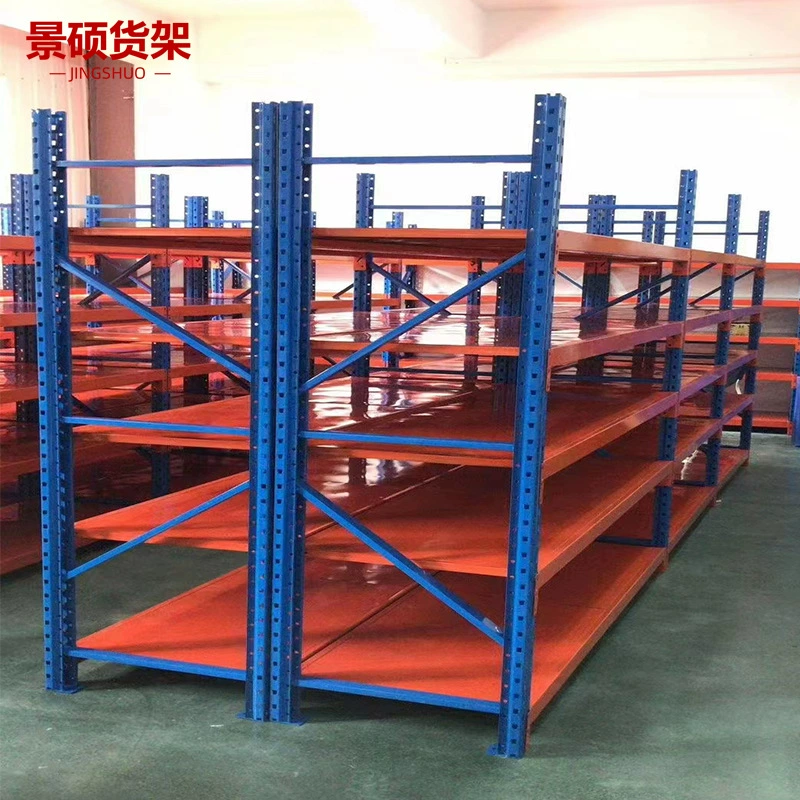 Warehouse shelving racks factory warehouse storage rack hardware store multi-layer display rack clothing warehouse I-beam storage cold-rolled steel
