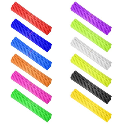 Motorcycle General Parts wheel spokes set color