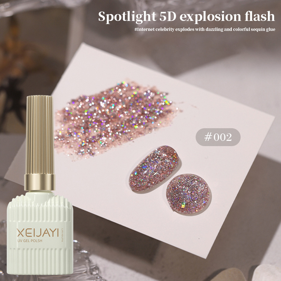 Esmalte Gel para Uñas Brillante 5D Secado Rápido image 8