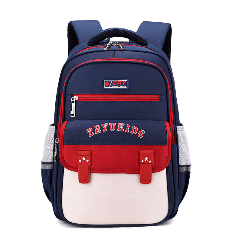 Mochila de pescado natural para estudiantes de primaria de grado 1 - 3 - 6 niños Mochila de la escuela Shaodong Mochila de gran capacidad para reducir la carga