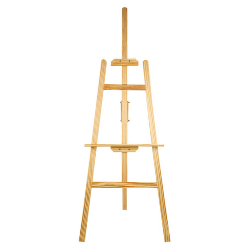Wooden easel easel art student children's sketching foldable log 4k/8k touch mark easel