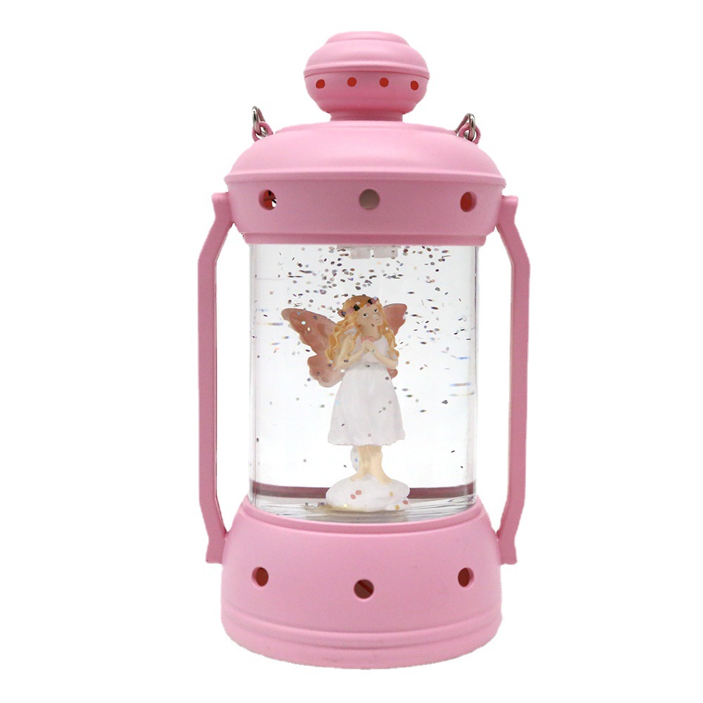生日礼物创意水晶球 音乐盒提灯造型复活节许愿灯圣诞节礼物水球