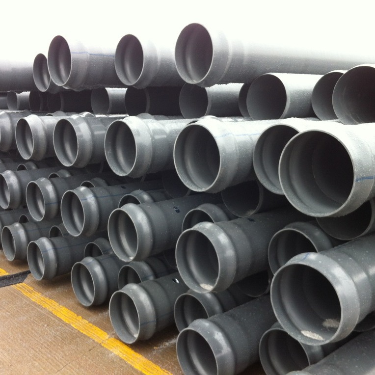 台塑华亚UPVC化工管压力工业污水处理管道pvc塑料管PVC-U大口径管