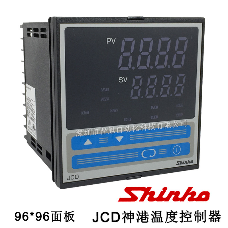 4-20mA输出JCD-33A-A/M A2 BK温控器 2组报警SHINKO神港PID温控表