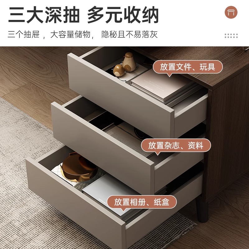 Escritorio de escritorio, escritorio de escritorio, escritorio de estudio de dormitorio, escritorio de trabajo simple con cajón, escritorio de oficina