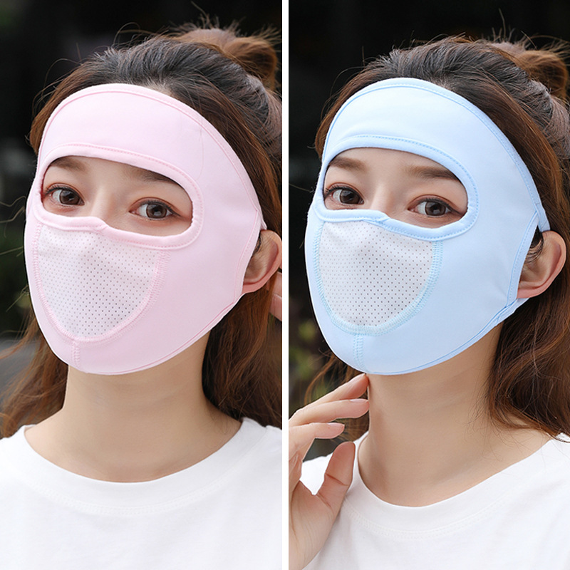 New sunscreen mask women Summer dust-proof UV-proof breathable thin spring and summer outdoor riding mask wholesale