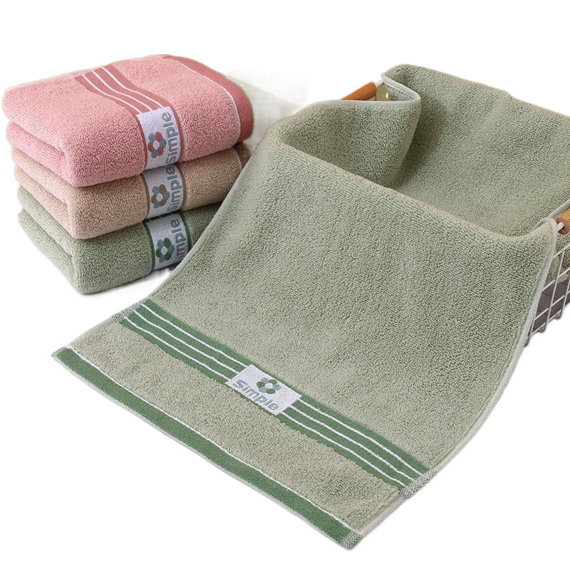 Мягкое хлопковое полотенце для любимого для умывания лица, повышенной плотности