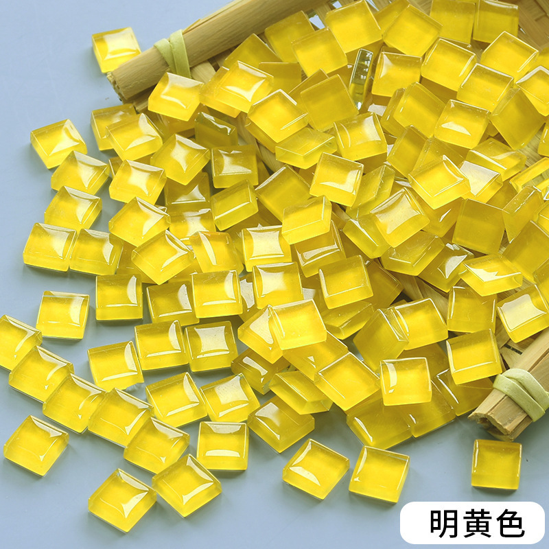 混合モザイク diy 手作りフリーストーンクリエイティブ生産材料カラークリスタルガラスルース粒子装飾自己粘着|undefined