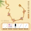 Basic model [Mother-in-law Bracelet-Butterfly] Full set of materials + tools + tutorials
