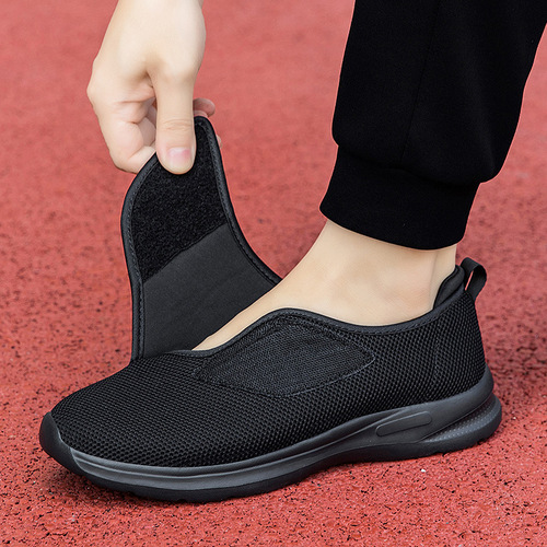 Old Person Shoes Summer Wide Feet Old Person Shoes Outdoor Hiking Sports Walking Shoes Big Foot Bone Shoes Parents Mother Shoes