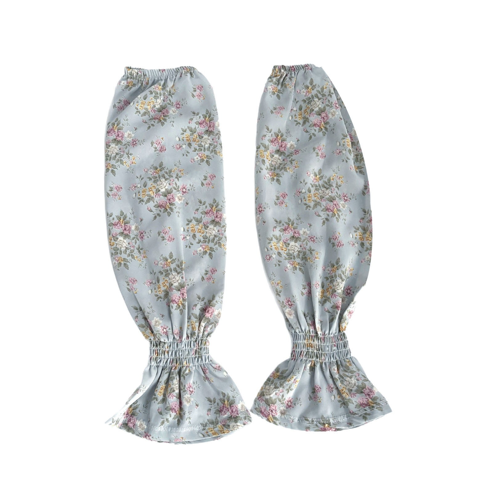 Manga de hielo Manga de soplo de gasa dulce suelta y transpirable Nuevo estilo floral de verano con falda Manga de protección solar