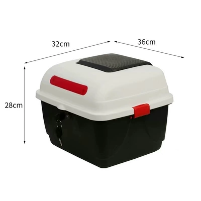 Lock, Detachable Motorcycle Rear Storage, Motorcycle trunk