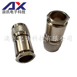 N型全铜射频同轴连接器 N-J9五件套装接式公头配接LMR500