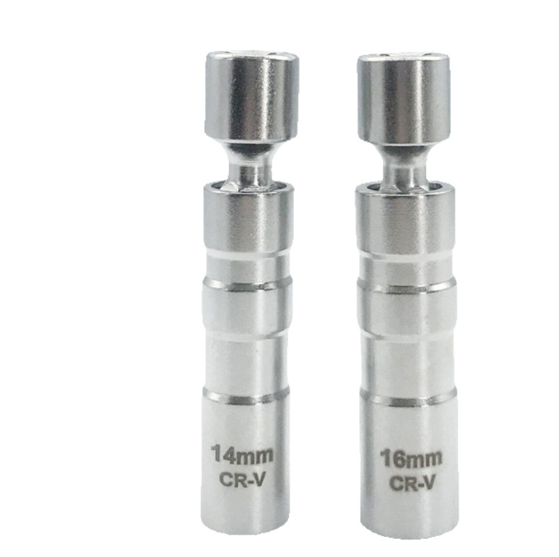 万向火花塞套筒适用于尼桑宝马大众奔驰 超薄万向火花塞拆卸工具
