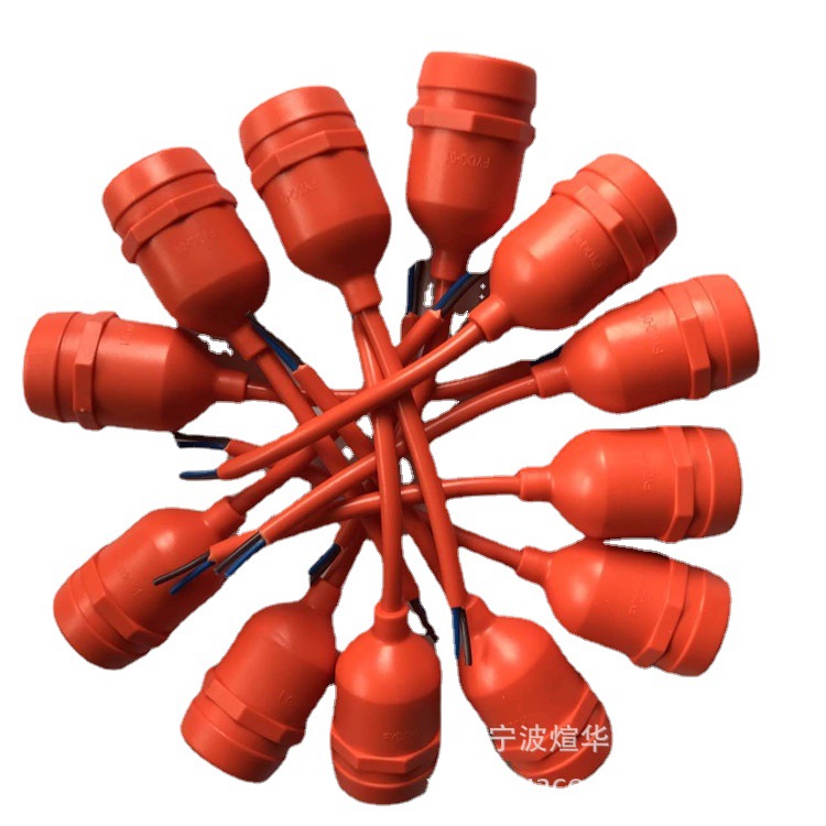 供应灯串电线 E26 E27防水灯头线工程亮化种植养植大棚通用灯串线