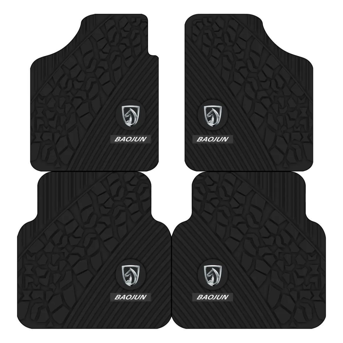 Cross-Border Best-Selling Diatomaceous Earth Car Floor Mats, Suitable for All Seasons, Wear-Resistant, Dirt-Resistant, Non-Slip, Universal Car Floor Mat Set of Four