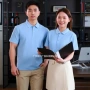 定制翻领印字短袖polo衫