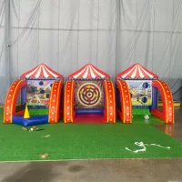 Игровая мишень для метания, большая надувная мишень для игр на площадке, мишень для метания топора, мишень для бейсбола, надувная тренировочная мишень