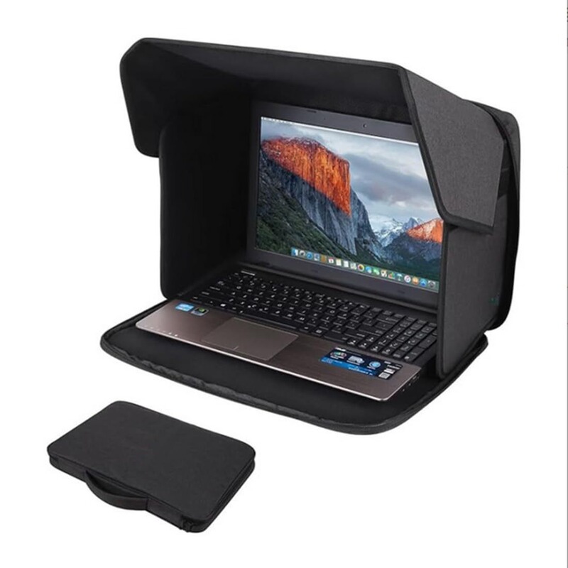 Cross-Border Best-Selling Outdoor Laptop Sunshade Cover, Computer Privacy Cover, Foldable Portable Protective Case