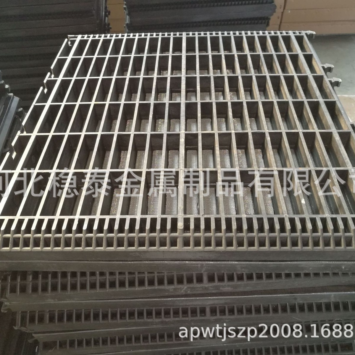 专业生产石油泥浆振动筛网swaco-MD-3框架振动筛网620×650mm