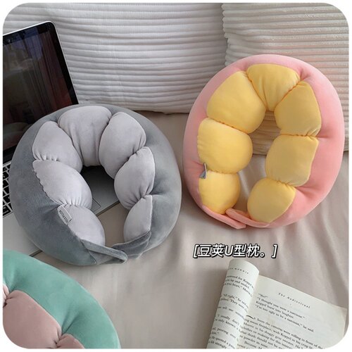 Caterpillar U-shaped Headrest Pillow for Airplane Flight, Neck Pillow for Car Travel, Night Shift Duty, and Travel—A Must-Have Tool to Prevent Neck Twisting