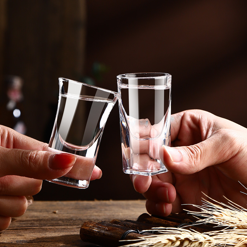 Copa de bala de fondo grueso estándar B52 bombardero cóctel Copa tragar vidrio tiro Copa bar Copa