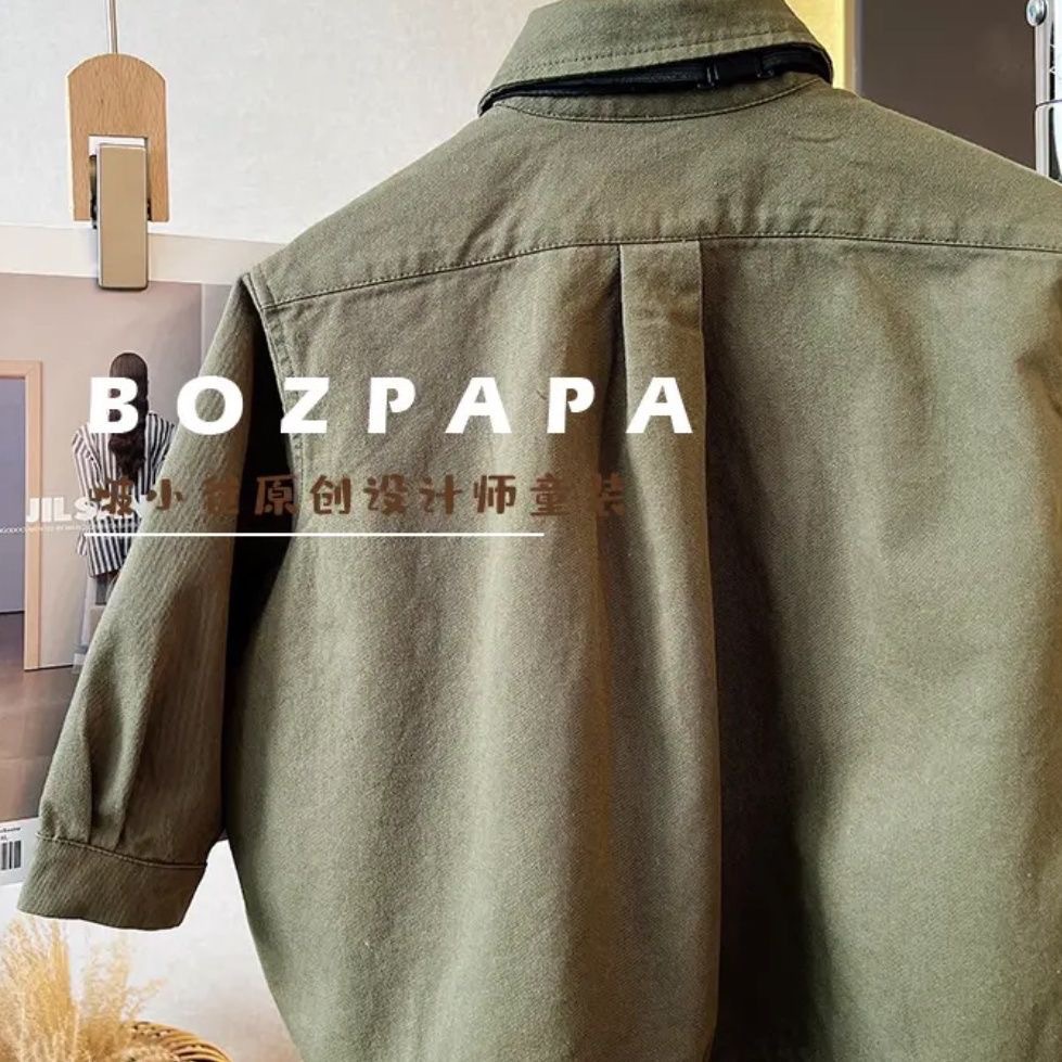 Camisa de los muchachos del estilo de Hong Kong Primavera y otoño 2023 nueva moda bebé guapo bebé Estilo occidental Camisa de joven maestro camisa de los niños de moda fresca