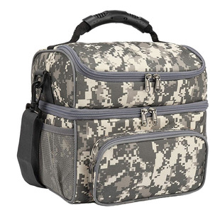 Amazon's Best-Selling Double-Layer Insulation Bag, Outdoor Tactical Picnic Bag, Large-Capacity Ice Bag, Waterproof Thickeneded Lunch Ice Bag