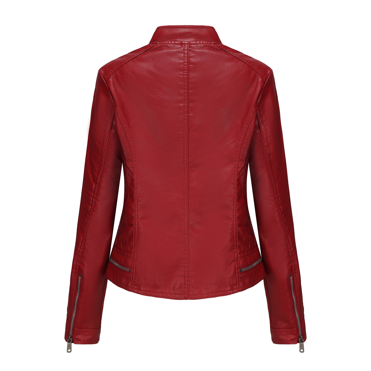 Leather Jacket Camel