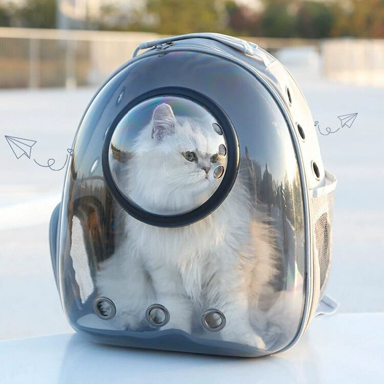 Сумка для кошек, портативная сумка, космическая капсула, дышащий рюкзак, школьная сумка для кошек, принадлежности для домашних животных большой вместимости для кошек на вынос.