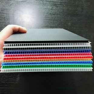 Anti-Static Pp Plastic Hollow Board Turnover Box Pad Frame Box Grid Knife Card Corrugated Board Density Wantong Board