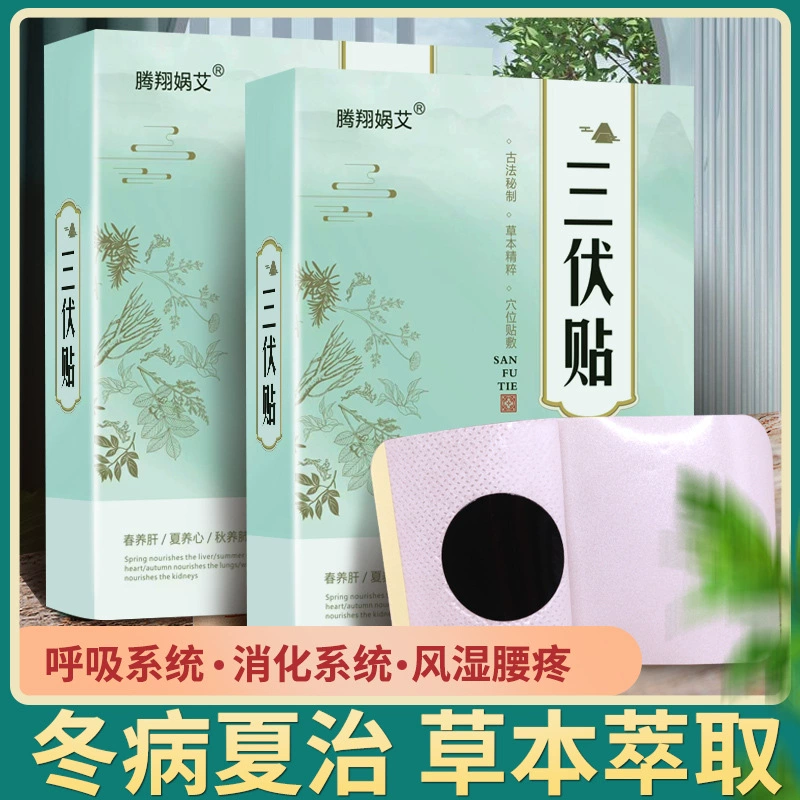 [Tengxiang Wai Ai] Аутентичная нашивка Sanfu, точечная нашивка, китайская медицина, зимние заболевания, летнее лечение, медицинская детская мазь для взрослых