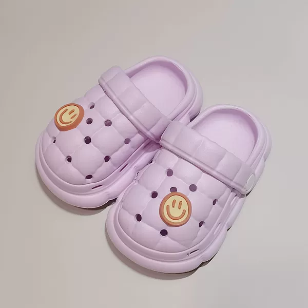 Light purple + smiley face