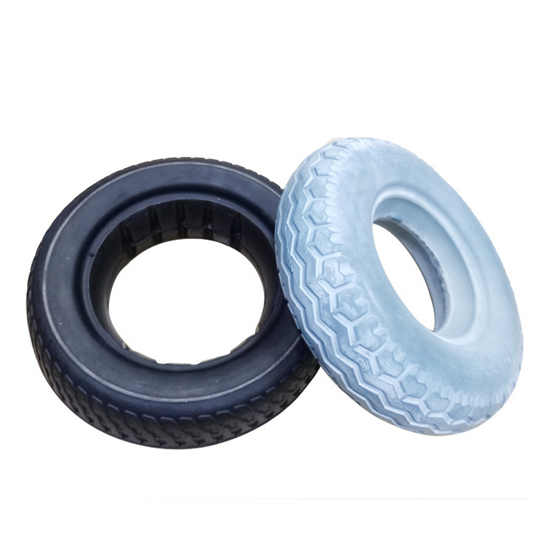 PU自结皮儿童跑车轮胎 聚氨酯餐车轮胎一体发泡 医疗器材配件
