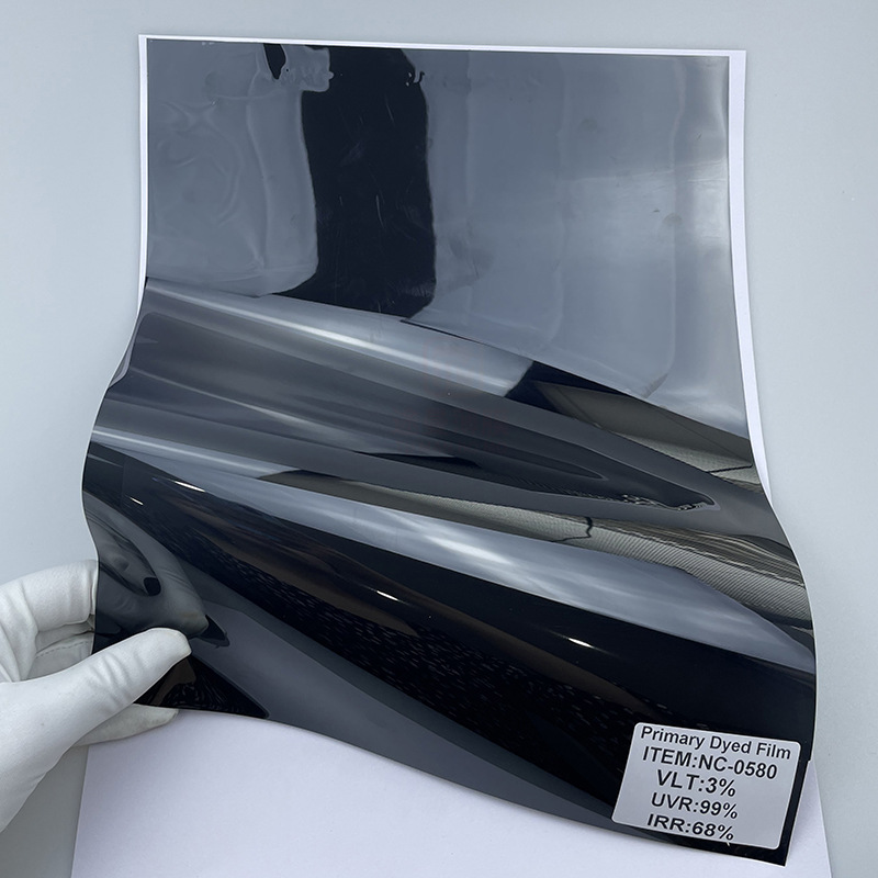 Película de coche al por mayor de alta aislamiento hd ventana delantera privacidad a prueba de explosiones película de vidrio coche único transparente película solar