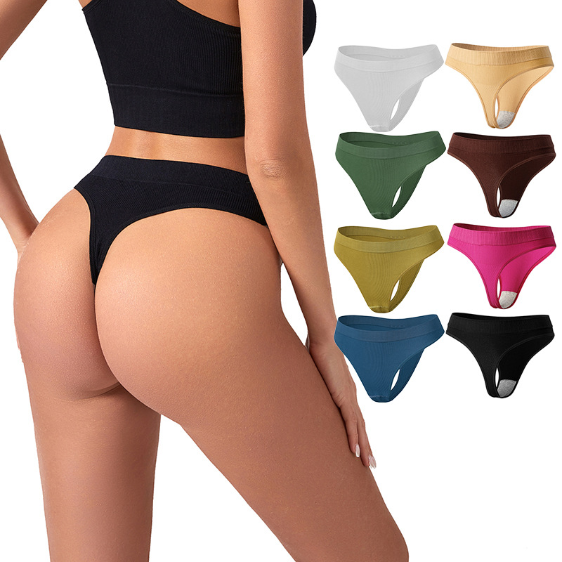 sports sexy elastic solid color trousers