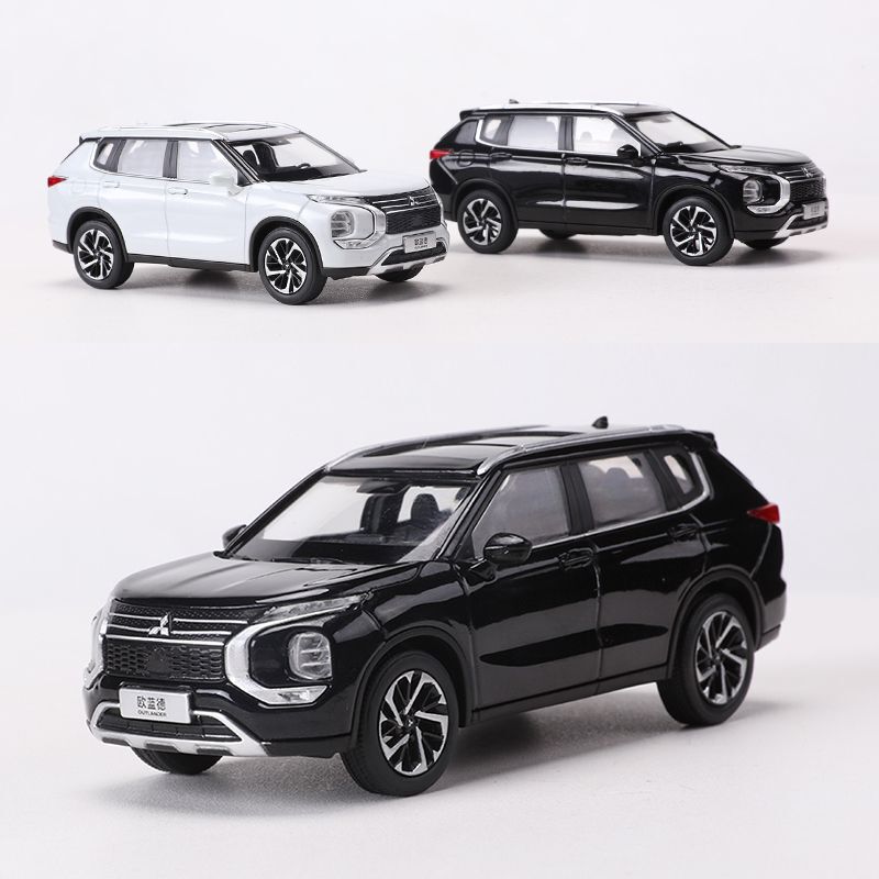 Original 1:43 GAC Mitsubishi Outlander OUTLANDER SUV 2023 Simulation Alloy Car Model