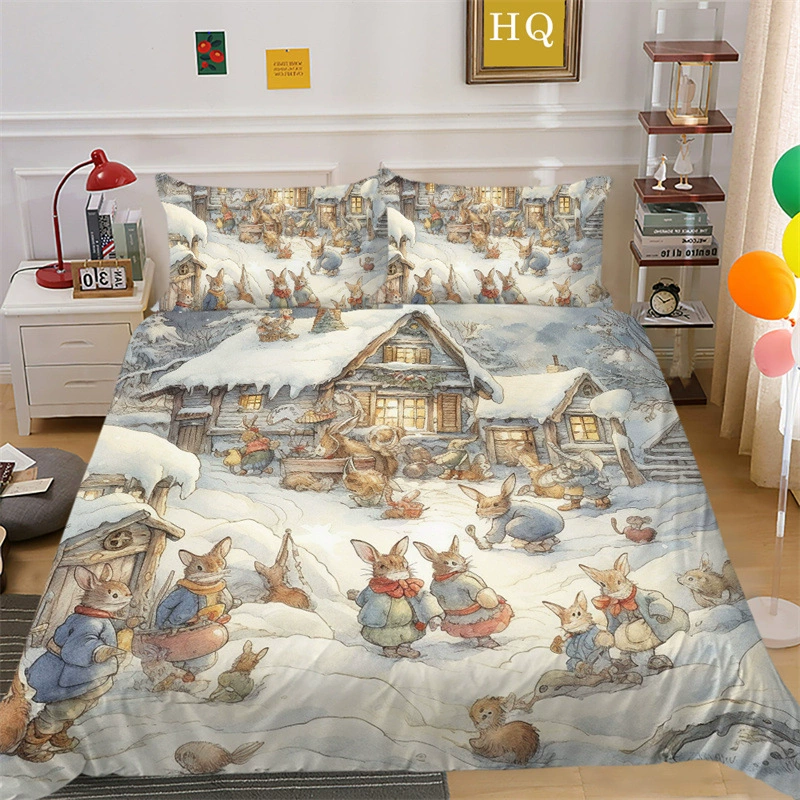 (Cross-border trading), duvet cover, pillowcase, ebay, 3D, polyester