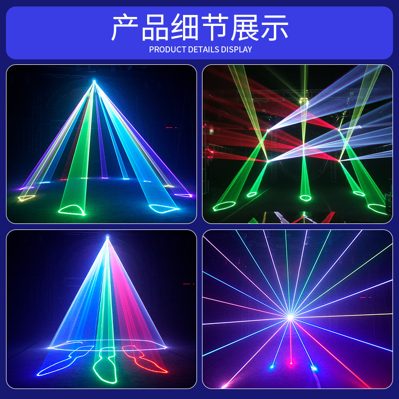 1W luz láser animada a todo color láser Luz de la etapa KTV luz del flash luz del disco en casa discoteca Bar claro