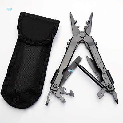Multifunctional Stains Steel Survival Camping Utility跨境