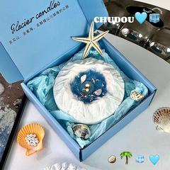 初窦海底贝壳香薰蜡烛氛围感生日礼物送女生闺蜜开学季教师节