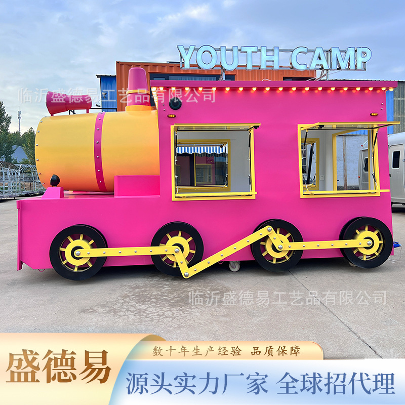 Поезд формат вагона街景景观商业街商铺店车