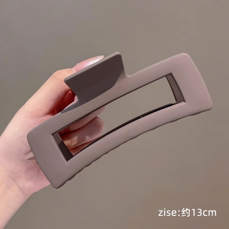 Otoño e invierno, cabello grande, agarre femenino, clips de tiburón de alta calidad, clips de cabello de piel de amor, pinzas de felpa cálidas, al por mayor