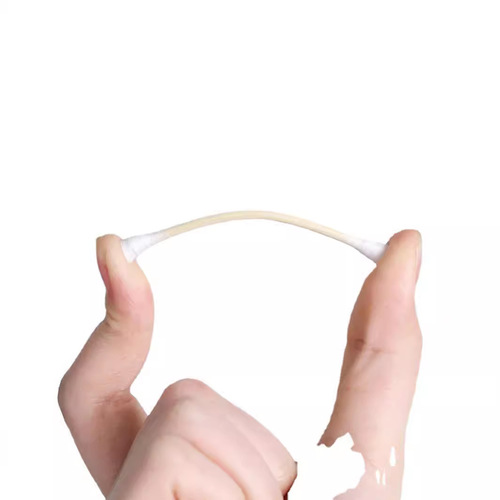 Snail Cotton Swabs Bamboo Rod Double Round Head Beauty Makeup Remover Cleansing Cotton Swab Portable Pack of 100 Pcs Bagged Makeup 1