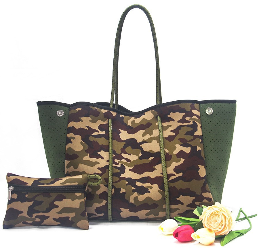Bolso de playa de neopreno ligero para mujer