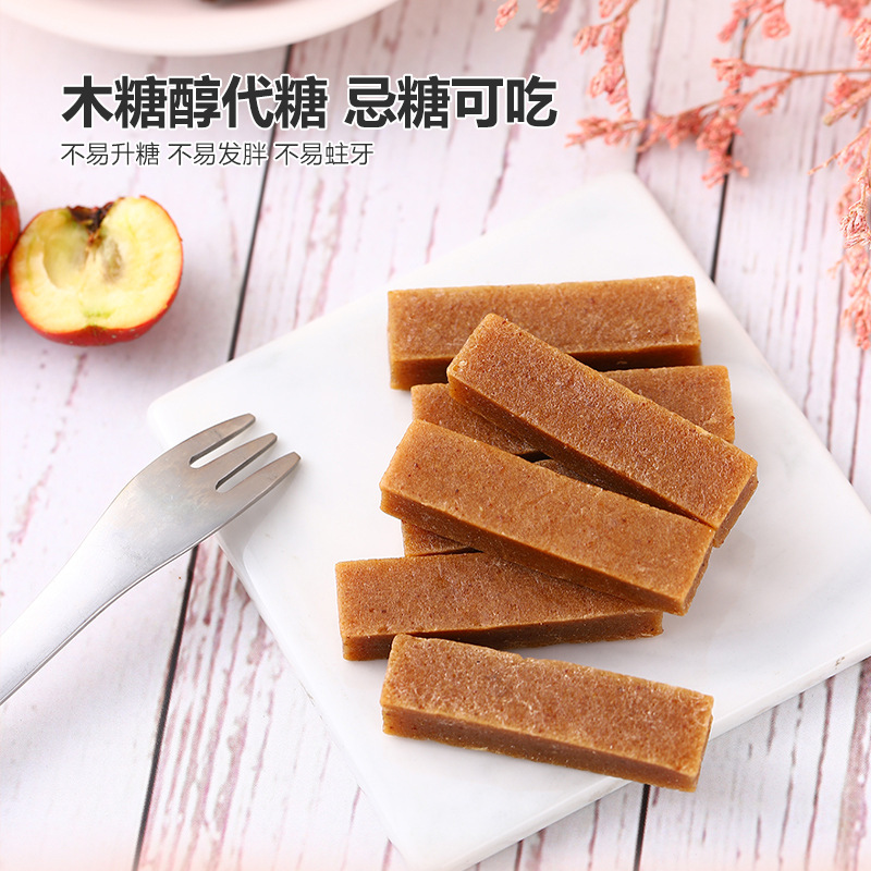 Fruit Flavor Intense No Added Sugar Leisure Food Nostalgic Snacks Dried Jujube Skin Honeycomb Dried Honeysuckle Sticks Bulk Wholesale