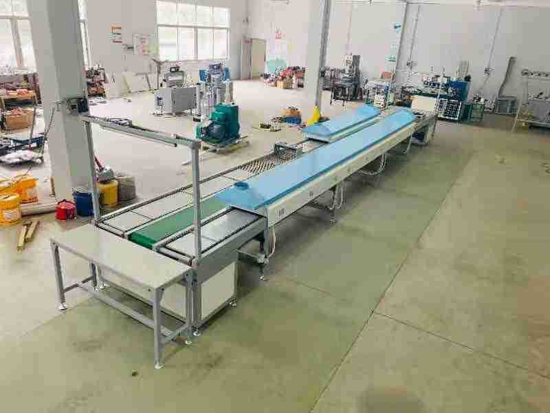 浙江直销PVC商标烤炉鞋底流水 线 杯垫隧道烤箱 烤箱工作台滴塑机