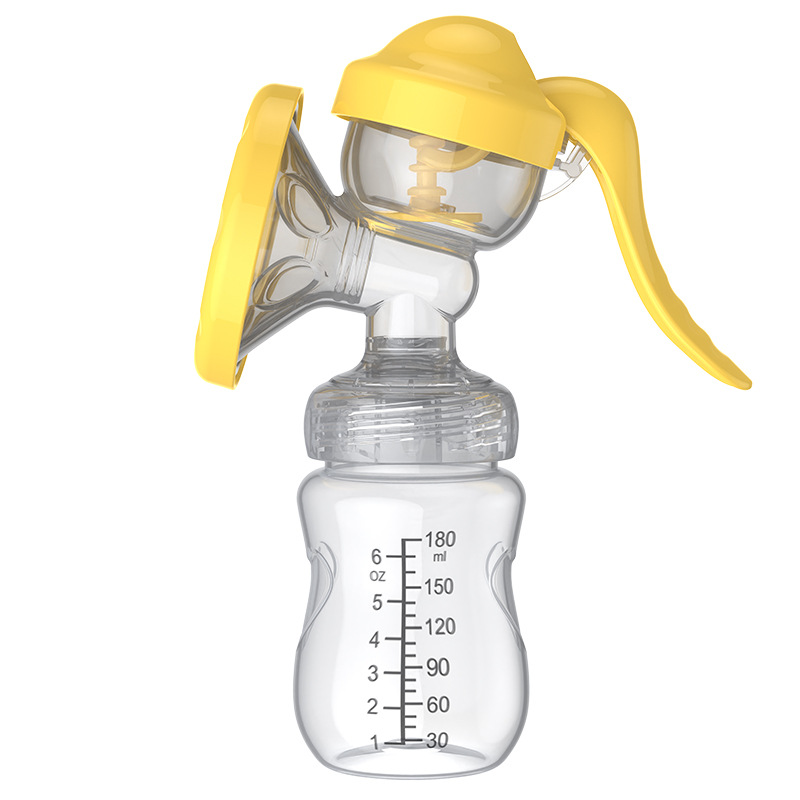 Fábrica directa corta boca ancha ventosa de leche manual portátil bebé colector de leche materna fabricantes de leche materna lotes