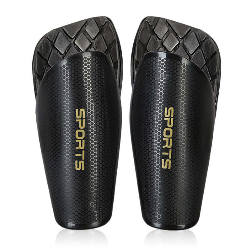 Cross-border best-selling shin guards, honeycomb thickened soccer shin guards, sock-style shin guards with a flip-over design, double-layer fixed shin guard covers, breathable and with insertable padding